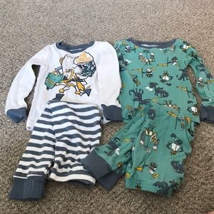 Two Pair Long Sleeved Pajamas